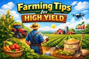 Farming Tips for High Yield | Low-Cost & Organic Methods for Indian Farmers